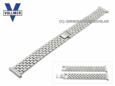 Uhrenarmband 14mm rhodiniert poliert von Vollmer - Bild vergr��ern 