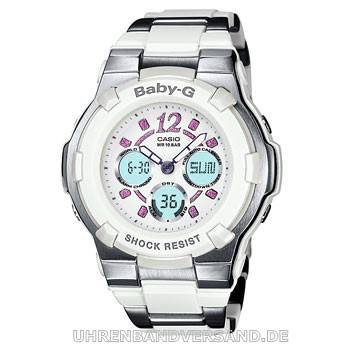 Damenuhr Baby-G BGA-112C-7BER weiss von Casio (*CA*DU*) - Produktbild 