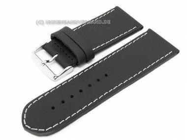 Uhrenarmband -Chrono XL- 32mm schwarz Kalbleder glatt von Birkenstock (Schlie�enansto� 28 mm) - Bild vergr��ern 
