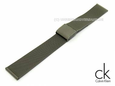 Ersatzband CALVIN KLEIN 18mm Milanaise titanfarben matt f�r K3231, K3232 - Bild vergr��ern 