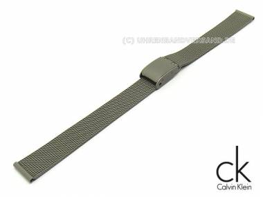 Ersatzband CALVIN KLEIN 12mm Milanaise titanfarben matt f�r K3231, K3232 - Bild vergr��ern 