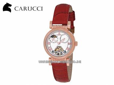 Damen-Automatikuhr -Reggina- Edelstahl ros� von Carucci (*CI*DU*) - Bild vergr��ern 
