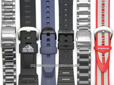 CASIO- Ersatzband 23mm grau/schwarz Klettband G-SHOCK (10099273) f�r G-2900V, DW-6900 - Bild vergr��ern 