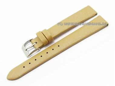 Uhrenarmband 12mm hellbraun Satin von CONDOR (Schlie�enansto� 10 mm) - Bild vergr��ern 