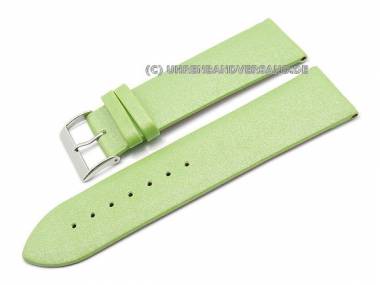 Uhrenarmband 26mm hellgr�n Satin von CONDOR (Schlie�enansto� 24 mm) - Bild vergr��ern 
