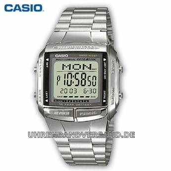 Herrenuhr DB-360N-1AEF silber mit Digitalanzeige von Casio (*CA*HU*) - Produktbild 