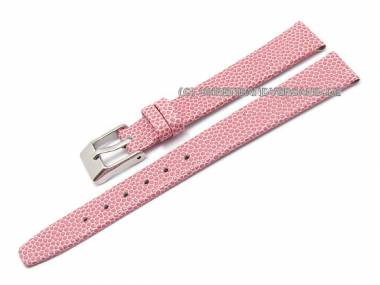 Uhrenarmband 12mm rosa modische Pr�gung (Schlie�enansto� 10 mm) - Bild vergr��ern 