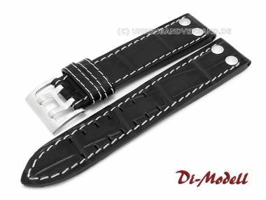 Uhrenarmband 22mm schwarz Di-Modell -Venezuela- - Bild vergr��ern 