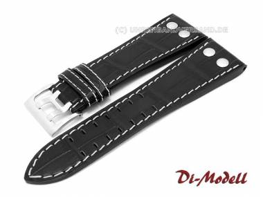 Uhrenarmband 26mm schwarz Di-Modell -Venezuela- - Bild vergr��ern 