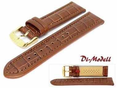 Uhrenarmband XS 22mm mittelbraun Di-Modell -Imperator waterproof- - Bild vergr��ern 
