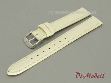 Uhrenarmband XS 16mm beige Di-Modell -Lifestyle- glatt abgen�ht (Schlie�enansto� 14 mm) - Bild vergr��ern 