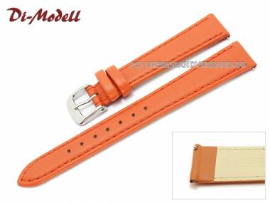 Uhrenarmband XS -Pretty- 14mm orange Leder Easy Change System Di-Modell (Schlie�enansto� 12 mm) - Bild vergr��ern 