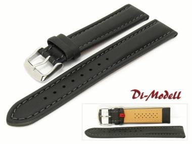 Uhrenarmband 22mm schwarz Di-Modell -Anfibio Polo waterproof- - Bild vergr��ern 