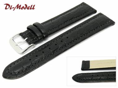 Uhrenarmband 20mm schwarz Di-Modell -Luxor- - Bild vergr��ern 