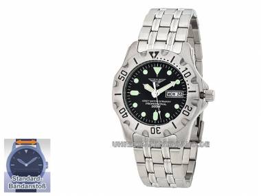 Taucheruhr Edelstahl 20 ATM wasserdicht mit Edelstahlband von Army Watch by Eichm�ller (*EM*HU*) - Produktbild 