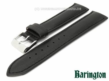 Uhrenarmband 22mm schwarz Barington -Aqua Chrono- wasserfest abgen�ht - Bild vergr��ern 
