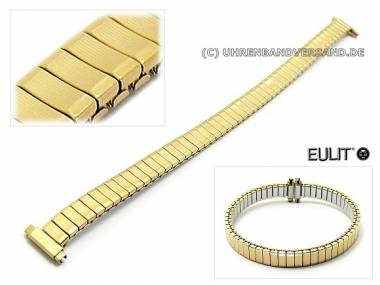 Uhrenarmband Edelstahl 09-12mm EULIT Zugband Wechselansto� elegant goldfarben - Bild vergr��ern 