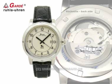 Automatik-Herrenuhr -DIXI-Automatic- Edelstahl aus der DIXI-Kollektion von Gard� Ruhla (*GD*HU*) - Bild vergr��ern 