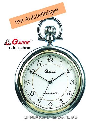 Klassische Taschenuhr bicolor Ziffernblatt wei� von Gard� (Ruhla) (*GD*TU*) - Produktbild 