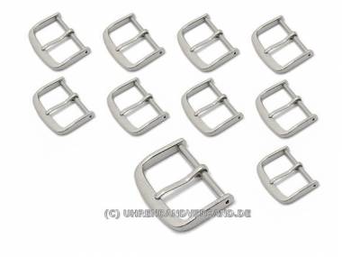 10er Dornschlie�en-Set Standard (HeDS-2001) 22mm Edelstahl poliert - Bild vergr��ern 