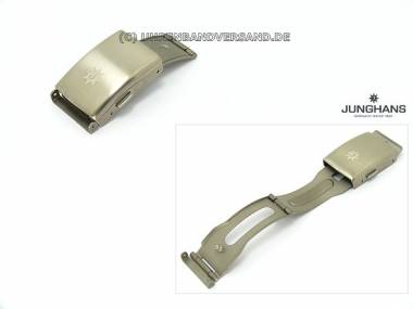 Faltschlie�e JUNGHANS 18mm Titan matt f�r 030/2010, 030/2011, 030/2012, 034/2302 - Bild vergr��ern 