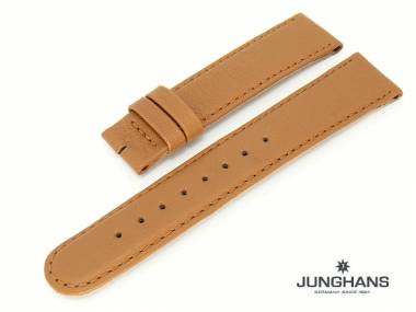 Ersatzband Junghans 20mm hellbraun Leder glatt f�r 018/1501, 018/1500, 018/1502, 018/1503 etc. - Bild vergr��ern 