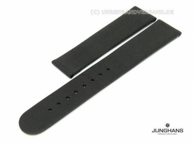 Ersatzband Junghans 20mm schwarz Leder glatte Oberfl�che f�r 053/1210, 053/1211 etc. - Bild vergr��ern 
