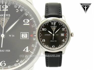 Fliegeruhr Junkers -6350-2- Edelstahl satiniert (*JK*HU*) - Bild vergr��ern 
