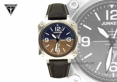 1a Angebot: Fliegeruhr Junkers -6750-4- Edelstahl satiniert (*JK*HU*) - Bild vergr��ern 