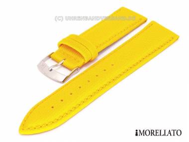 Uhrarmband 16mm gelb -Techno- Textillook abgen�ht von MORELLATO - Bild vergr��ern 