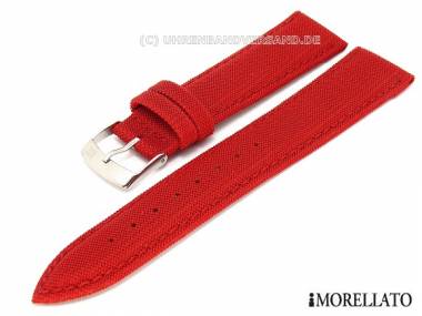 Uhrarmband 22mm rot -Techno- Textillook abgen�ht von MORELLATO - Bild vergr��ern 