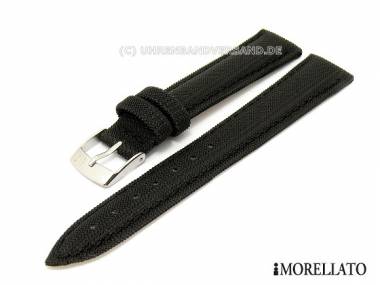 Uhrarmband 14mm schwarz -Techno- Textillook abgen�ht von MORELLATO - Bild vergr��ern 