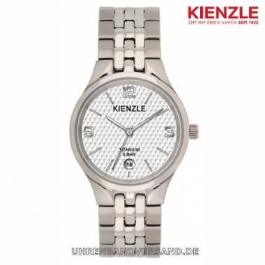 1a Angebot: Titan-Damenuhr klassisch-elegant Ziffernblatt wei� von Kienzle (*KN*DU*) - Bild vergr��ern 