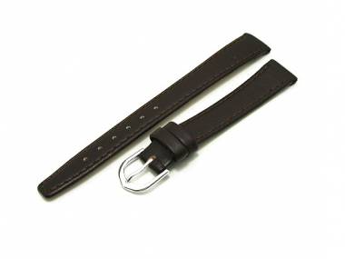 PREISTIPP: Uhrenarmband XL 14mm dunkelbraun glatt flach von Eichm�ller - Bild vergr��ern 