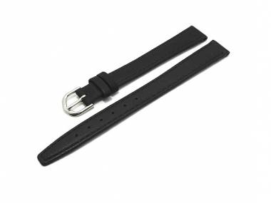PREISTIPP: Uhrenarmband XL 14mm schwarz glatt flach von Eichm�ller - Bild vergr��ern 
