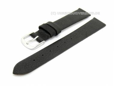 PREISTIPP: Uhrenarmband 12mm schwarz fein genarbt (Schlie�enansto� 10 mm) - Bild vergr��ern 