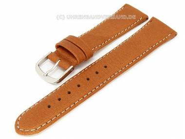 Uhrenarmband 24mm hellbraun Birkenstock -Eco- helle Naht - Bild vergr��ern 