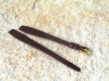 Uhrenarmband 14mm fester Steg weinrot - Bild vergr��ern 
