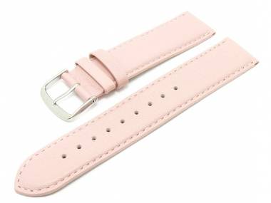 Uhrenarmband -Classic Standard- 24mm hellpink glatte Oberfl�che (Schlie�enansto� 22 mm) - Bild vergr��ern 