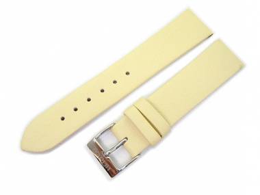 Uhrenarmband XS 18mm beige von Herzog glatt - Bild vergr��ern 