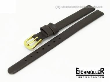 Uhrenarmband 08mm schwarz glatte Oberfl�che von Eichm�ller - Bild vergr��ern 