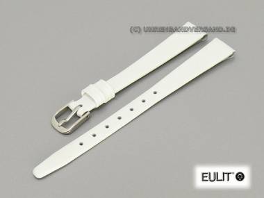 Uhrenarmband 11mm kurz wei� EULIT -Natina Clip- fester Steg glatt (Schlie�enansto� 08 mm) - Bild vergr��ern 