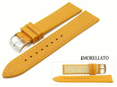 Uhrarmband 18mm gelb -Surf- Leder/Silikon genarbt von MORELLATO - Bild vergr��ern 
