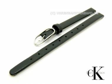 Ersatzband CALVIN KLEIN 6mm Leder schwarz glatt f�r K39231 - Bild vergr��ern 