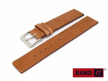 Uhrenarmband -Vacceta- 20mm hellbraun rustikal ohne Naht von Band-It - Bild vergr��ern 
