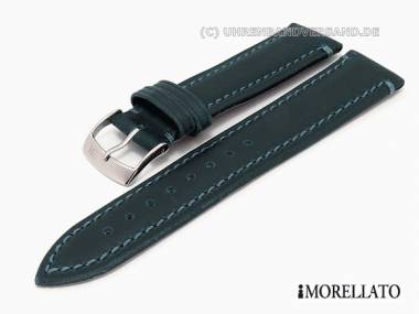 Uhrarmband -Boccioni- 22mm dunkelblau glatt Antiklook von MORELLATO - Bild vergr��ern 