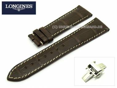 Original Butterflyfaltschlie�e LONGINES Edelstahl f�r L2.673.4.78.3; L2.673.4.51.3 etc. - Bild vergr��ern 