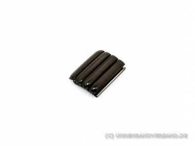 Einzelglied 18-20mm Edelstahl schwarz f�r Zugband Em-MA045 von Eichm�ller - Bild vergr��ern 