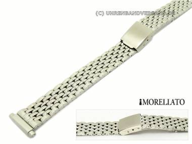 Uhrarmband Teleskop-Ansto� 18-22mm Edelstahl -Millepiedi- teilweise poliert von MORELLATO - Bild vergr��ern 
