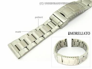 Uhrarmband 18mm Edelstahl teilweise poliert klassisch-elegant von MORELLATO - Bild vergr��ern 